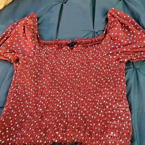 AMERICAN EAGLE MUTED PINK TOP